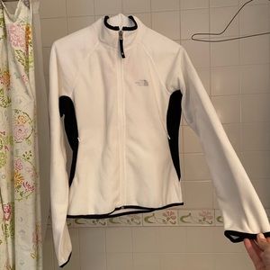 The North Face Aurora White Zip Fleece NWT